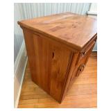 Pennsylvania House Nightstand Wood Cabinet - 2-Drawer, 2-Door Storage Pennsylvania House Nightstand Wood Cabinet - 2-Drawer, 2-Door Storage