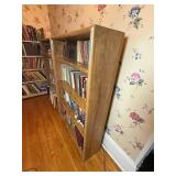 Pair of 5-Shelf Wooden Bookcases - Books Not Included Pair of 5-Shelf Wooden Bookcases - Books Not Included