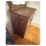 Amish Heritage Furniture Washstand with Towel Bar - Solid Wood, 5-Drawer & 1-Door Amish Heritage Furniture Washstand with Towel Bar - Solid Wood, 5-Drawer & 1-Door