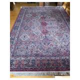 Karastan 10x14 Wool Rug Multicolor Panel Kirman 100% Worsted Wool Pile Design #17 Karastan 10x14 Wool Rug Multicolor Panel Kirman 100% Worsted Wool Pile Design #17