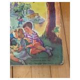 Large Teddy Bear, McLoughlin Bros. The Jolly Jump-Ups Favorite Nursery Stories - 1912 Vintage Children's Book Large Teddy Bear, McLoughlin Bros. The Jolly Jump-Ups Favorite Nursery Stories - 1912 Vintage Children's Book