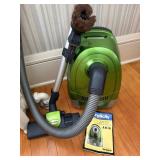 Simplicity Green Canister Vacuum Cleaner with Attachments Simplicity Green Canister Vacuum Cleaner with Attachments