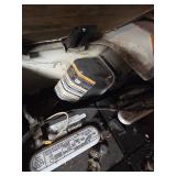 EZ-GO Electric Golf Cart - Orange/Blue, 29x14 NHS Off-Road Tires, 6 NEW Batteries, New Computer