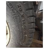 EZ-GO Electric Golf Cart - Orange/Blue, 29x14 NHS Off-Road Tires, 6 NEW Batteries, New Computer