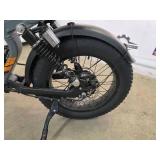 Luckeep Electric Fat Tire Bike - Battery-Integrated, Front Suspension, Charger Included