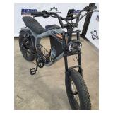 Luckeep Electric Fat Tire Bike - Battery-Integrated, Front Suspension, Charger Included