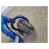 Zipr Gas-Powered Kick Scooter - Blue w Graffiti Deck