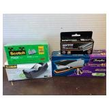 Scotch Tape and Dispenser, Swingline Stapler and Staples Scotch Tape and Dispenser, Swingline Stapler and Staples