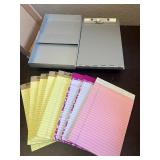 Small Notepads and Aluminum Form Holder Small Notepads and Aluminum Form Holder