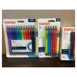 Staples Gel Pens and Mechanical Pencils Staples Gel Pens and Mechanical Pencils