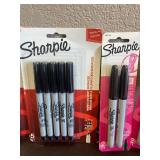 Black Sharpie Markers Black Sharpie Markers