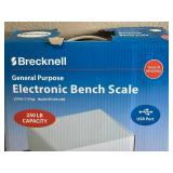 Brecknell Electronic Bench Scale - 250lb Capacity Brecknell Electronic Bench Scale - 250lb Capacity