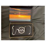 OneLine Case Ring Stand Desk Sculpture - Silver - New in Box OneLine Case Ring Stand Desk Sculpture - Silver - New in Box