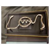 OneLine Case Ring Stand Desk Sculpture - Silver - New in Box OneLine Case Ring Stand Desk Sculpture - Silver - New in Box