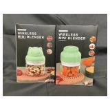 Little Kitchen Ware Wireless Mini Blender - 2 Pack Little Kitchen Ware Wireless Mini Blender - 2 Pack