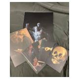 ELEGEND Art Print Set - Classical Sculpture & Skull Imagery Assorted Prints ELEGEND Art Print Set - Classical Sculpture & Skull Imagery Assorted Prints