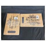 Bless This Home Cutting Boards (Lot of 2) Bless This Home Cutting Boards (Lot of 2)