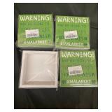 Shenanigans & Malarkey Coasters - Green Warning Box (Lot of 4) Shenanigans & Malarkey Coasters - Green Warning Box (Lot of 4)