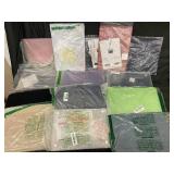 Assorted Bedding Sheet Sets - Colorful Pastel Colors in Clear Plastic Bags Assorted Bedding Sheet Sets - Colorful Pastel Colors in Clear Plastic Bags