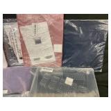 Assorted Bedding Sheet Sets - Colorful Pastel Colors in Clear Plastic Bags Assorted Bedding Sheet Sets - Colorful Pastel Colors in Clear Plastic Bags