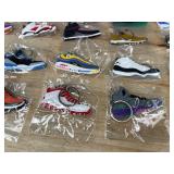 20 Brand New Nike, Air Jordan, Air Max, Kobe Sneaker Shoe Keychains