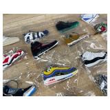 20 Brand New Nike, Air Jordan, Air Max, Kobe Sneaker Shoe Keychains