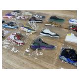 20 Brand New Nike, Air Jordan, Air Max, Kobe Sneaker Shoe Keychains