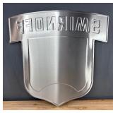 Minnesota Vikings NFL Smirnoff Vodka Tin Tacker 23" Sign - Brand New