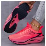 Volarpisada Pink Athletic Gym Running Shoes, Women