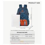 CTYAEOF Outdoor Travel Sports Camping Backpack, Black - Brand New