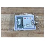 1 Carat Moissanite Silver Plated Elegant Engagement Promise Ring, Size 7 - Brand New