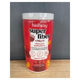 Bellway Super Fiber Fruit, Psyllium Husk Powder Fiber Supplement, Raspberry Lemon, 1.2 lbs. $30 Retail - Brand New