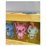 Disney Stitch Plush 4 Stuffed Animal Collector Set $40 Retail - Brand New