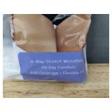 Ellen Tracy Essentials Seamless Brief 5-Pack XXL - Brand New