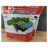 Tomcat Mouse Killer Bait Station with 16 Block Bait - New