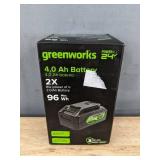 Greenworks PowerAll 24V 4.0 Ah Battery 96 Max Wh - Brand New