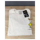 Peanuts T-Shirt - Snoopy & Woodstock - Cream - Women