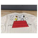 Peanuts T-Shirt - Snoopy & Woodstock - Cream - Women