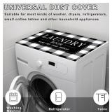 Laundry Room Checkered Washer & Dryer Cover - New