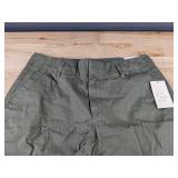 A New Day Olive High Rise Straight Pant - Women