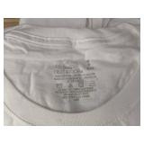 6 Fruit of the Loom Undershirts - White - Small - Brand New