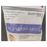 5 Ellen Tracy Seamless Briefs - Size Women