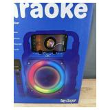 Joyc Karaoke Bluetooth Speaker with 2 Wireless Microphones - Brand New