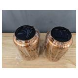 2 Gr8Gardens Solar Lanterns - Brand New