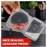 40 Reusable Snack Containers with Lids - Brand New