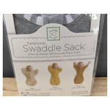 Swaddle Designs Transitional Swaddle Sack - Gray - Size 3-6 months - Brand New