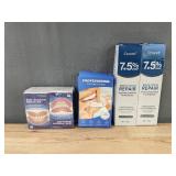 Oralhoe Soft Denture Reline Kit, 4 Professional Comfort Guards, & Croent White Tooth Repair 120 g - Brand New