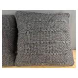 2 Threshold Toss Pillows - 18 x 18 in - Blue - Brand New