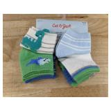 6 Cat & Jack Low-Cut Socks 4T-5T, Dora Socks Size 6-8, 5 Art Class Hair Twisters - Brand New