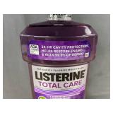 4 Oral-B Cavity Defense Charcoal Toothbrushes & Listerine Total Care Mouthwash 1 L - Brand New